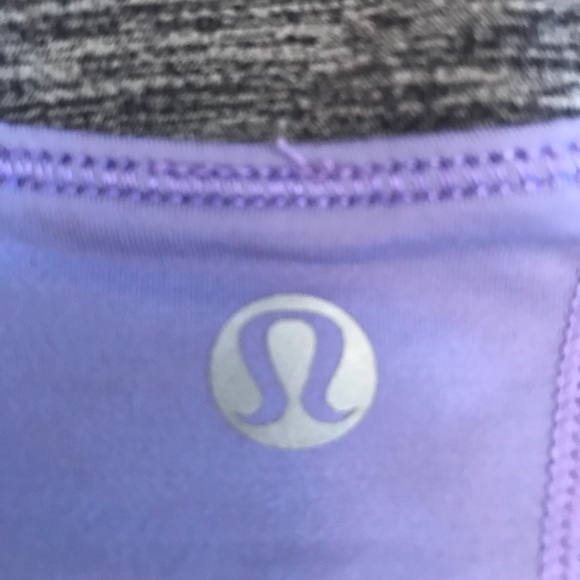 Lululemon Elevate Tank Top Purple and Gray Size 6 - Picture 4 of 5